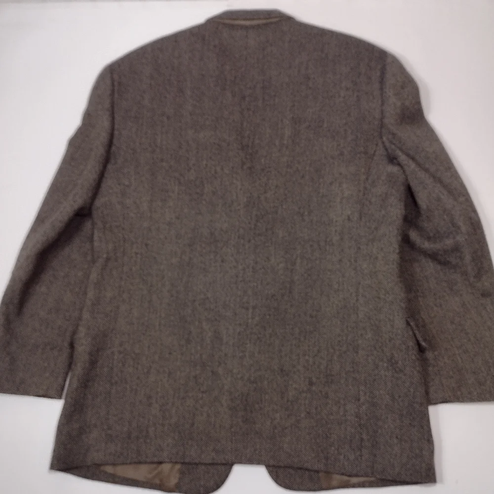 Tommy Hilfiger Men's Tweed Blazer - Brown Size (42) R